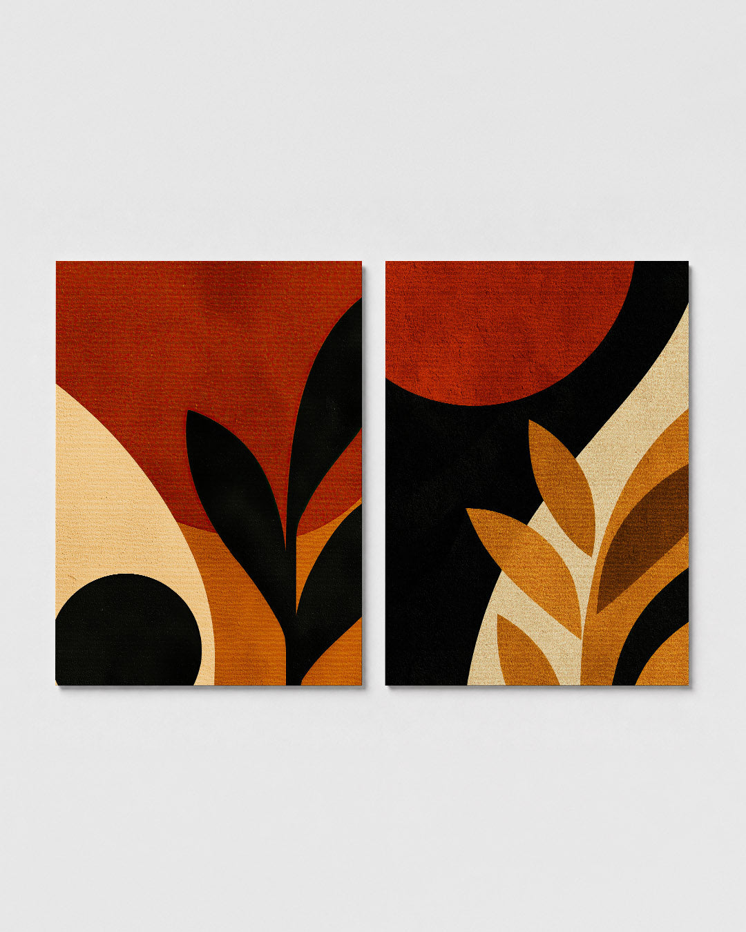 Vorm en kleurenspel Posterset