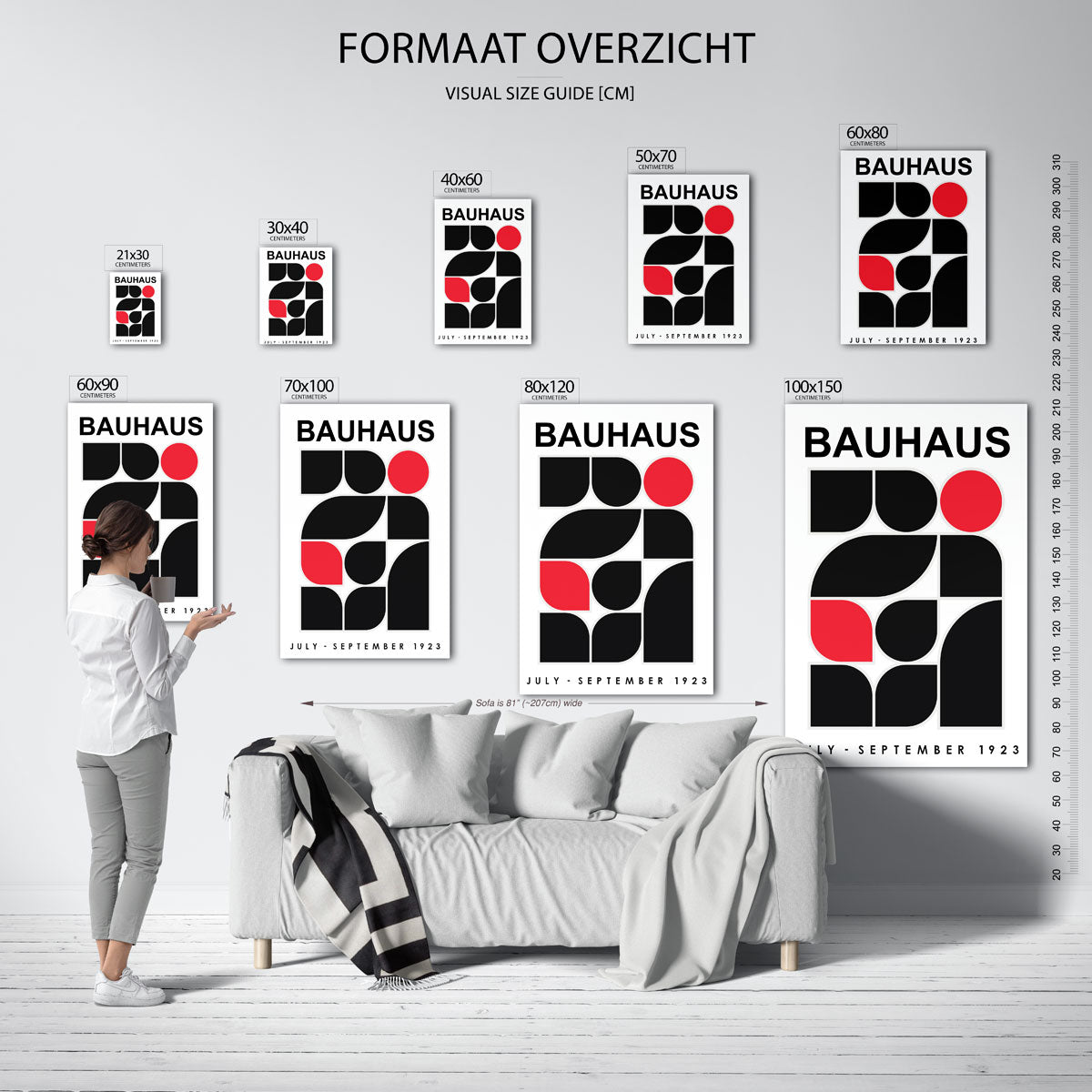 Vorm en kleur Poster