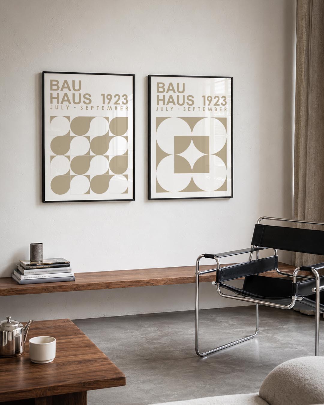 Vormen en vlakken Posterset