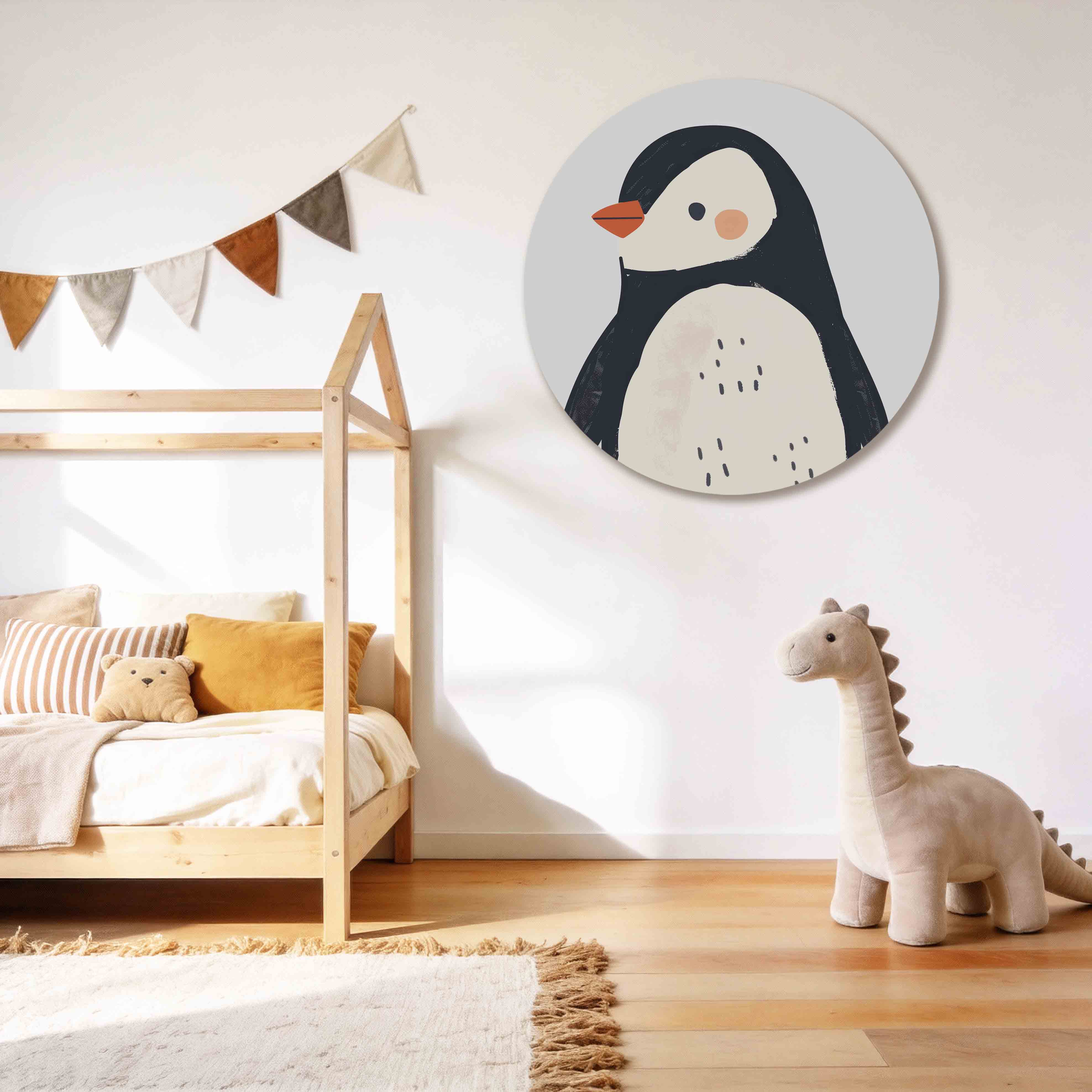 Pinguïn Muurcirkel