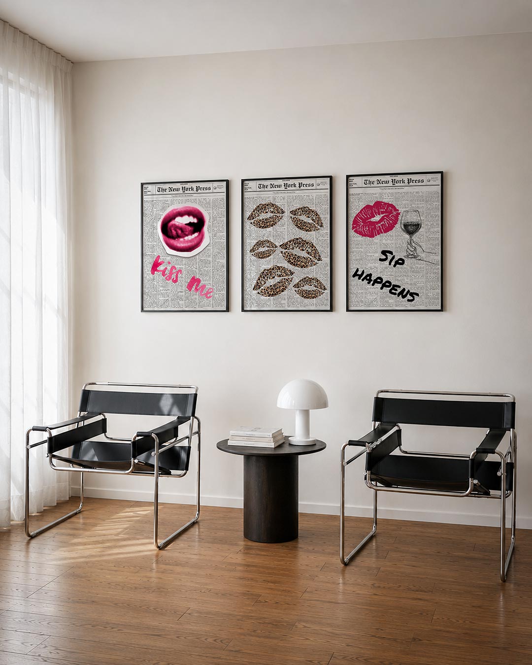 Lippen en woorden Posterset