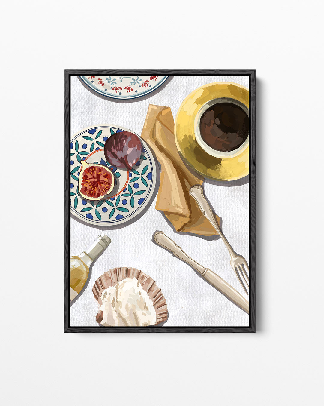 Eettafel compositie Kunstwerk