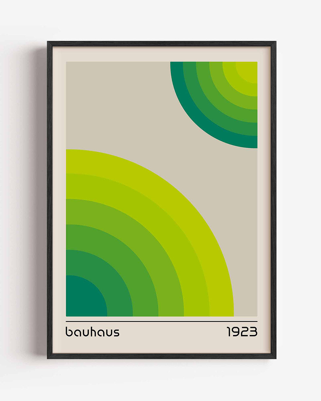 Cirkelvormen en kleur Poster
