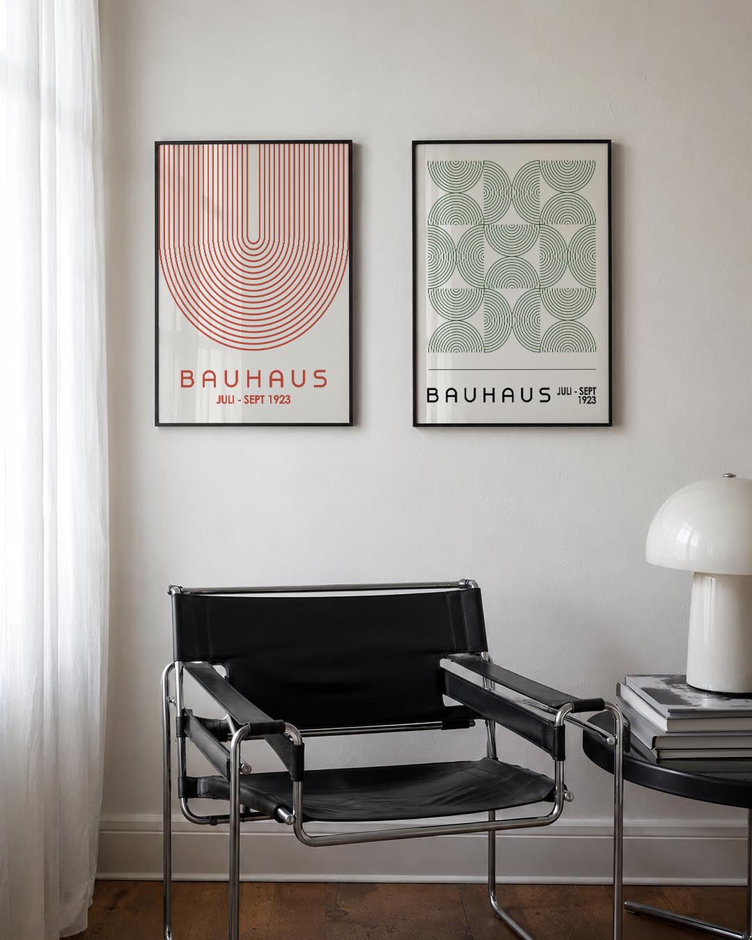 Lijnen en kleurvlakken Posterset