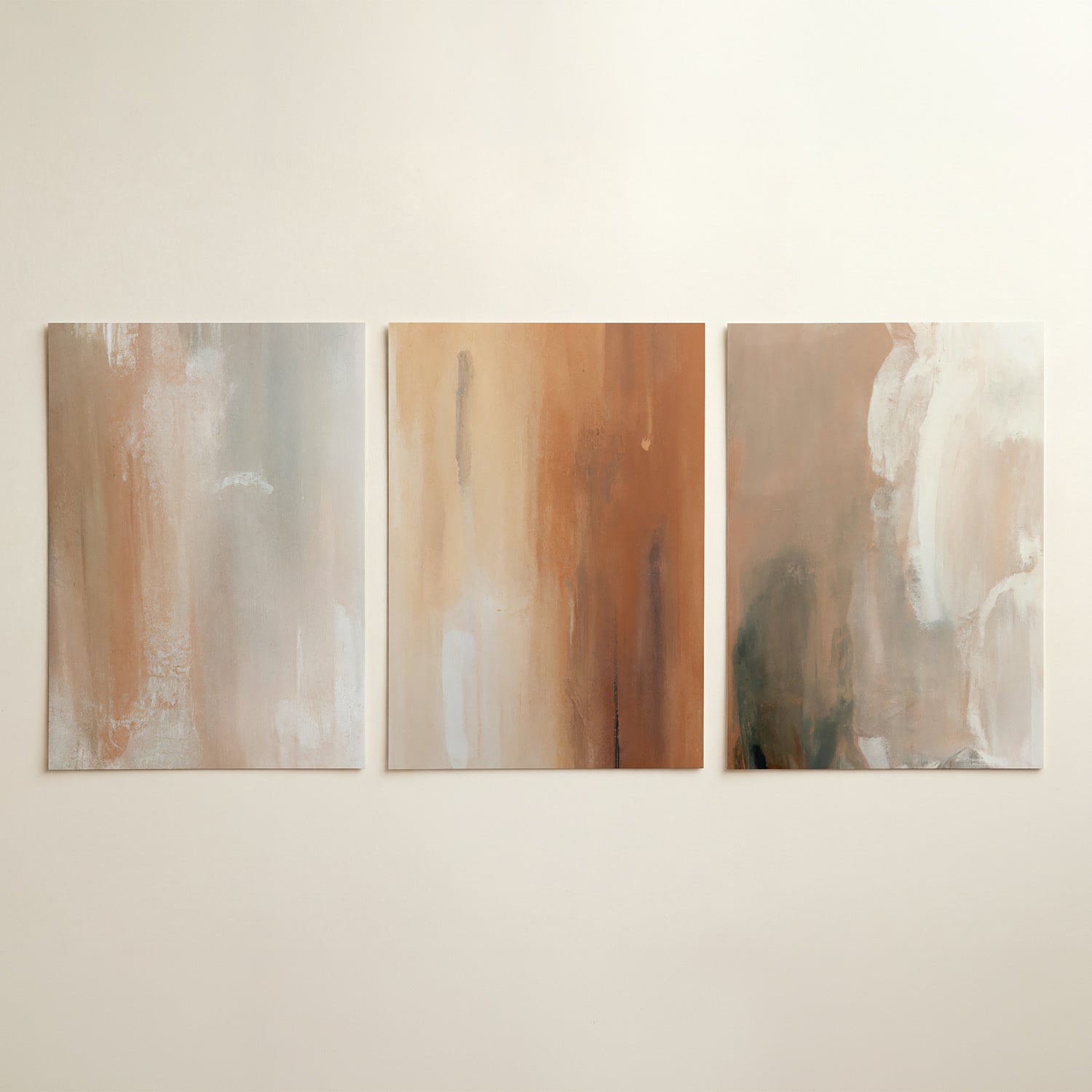 Zachte kleurvlakken Posterset