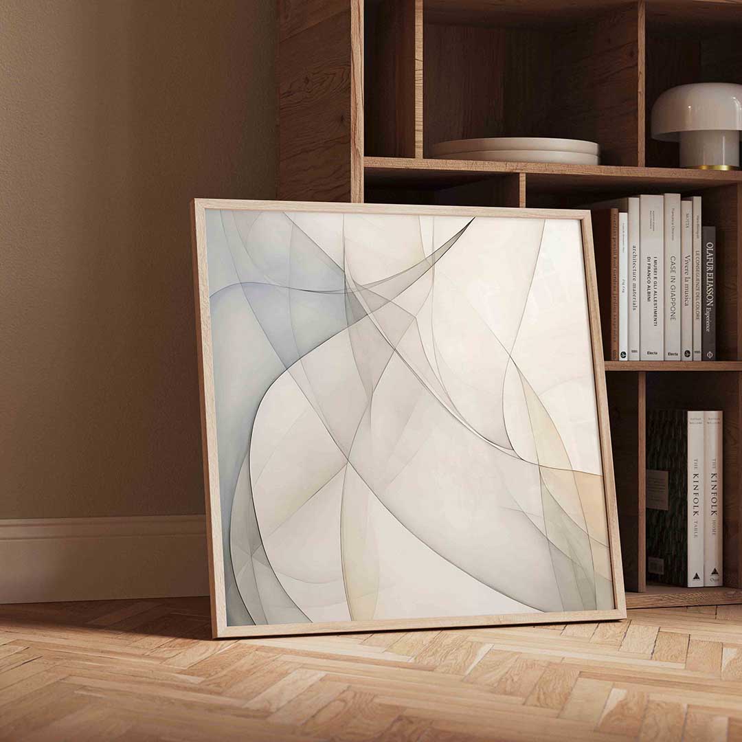 Abstracte lijnen Poster