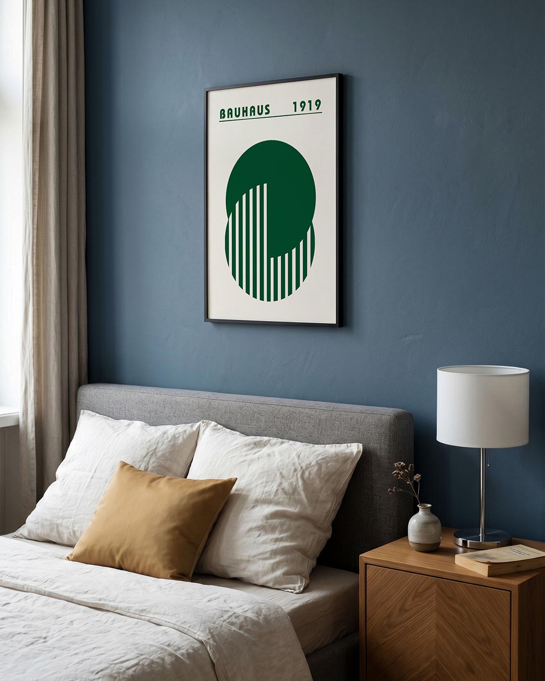 Cirkel en lijnen Poster