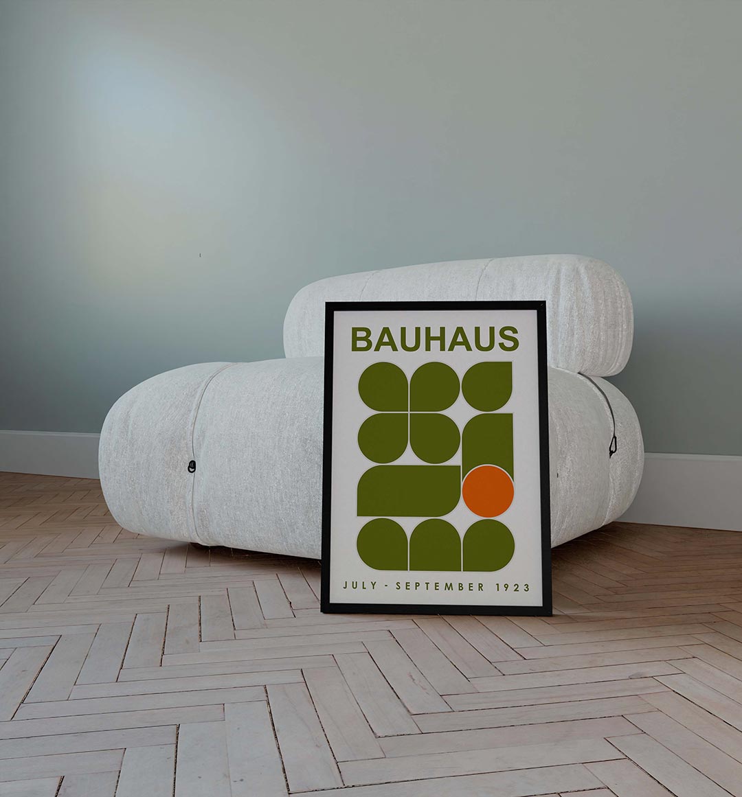 Vorm en kleur Poster