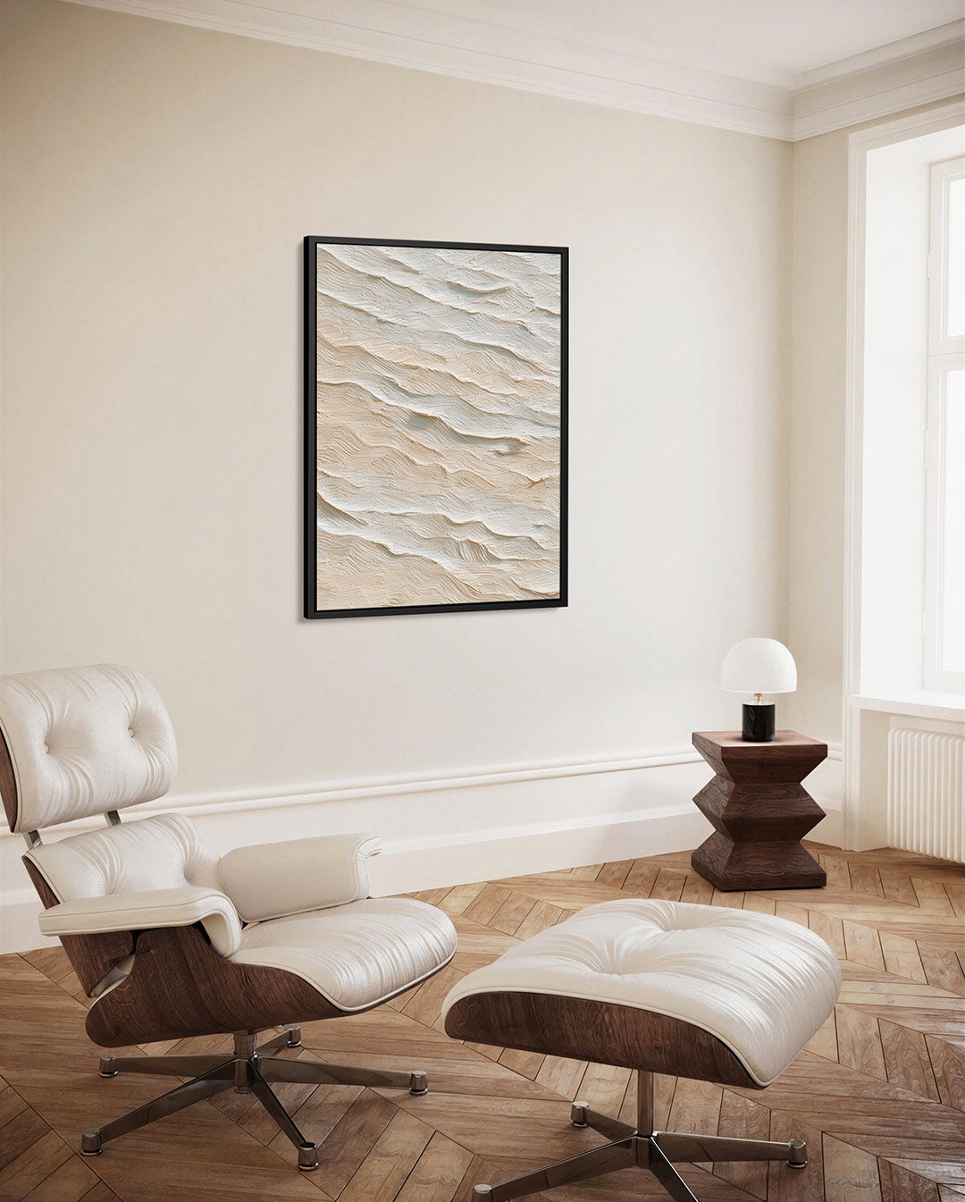 Golvende textuur Kunstwerk