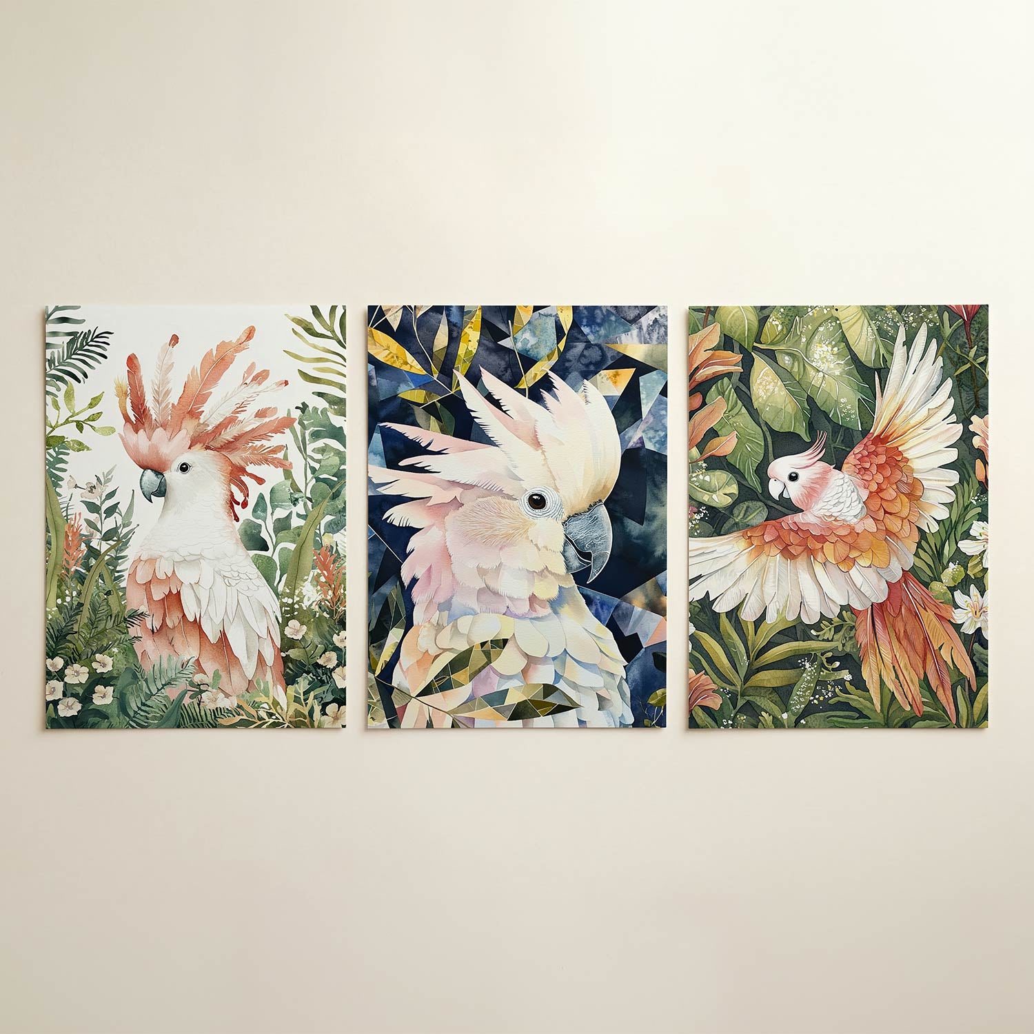 Veren en bladeren Posterset