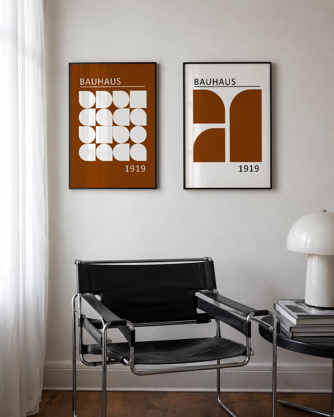 Vormritme en kleur Postersets