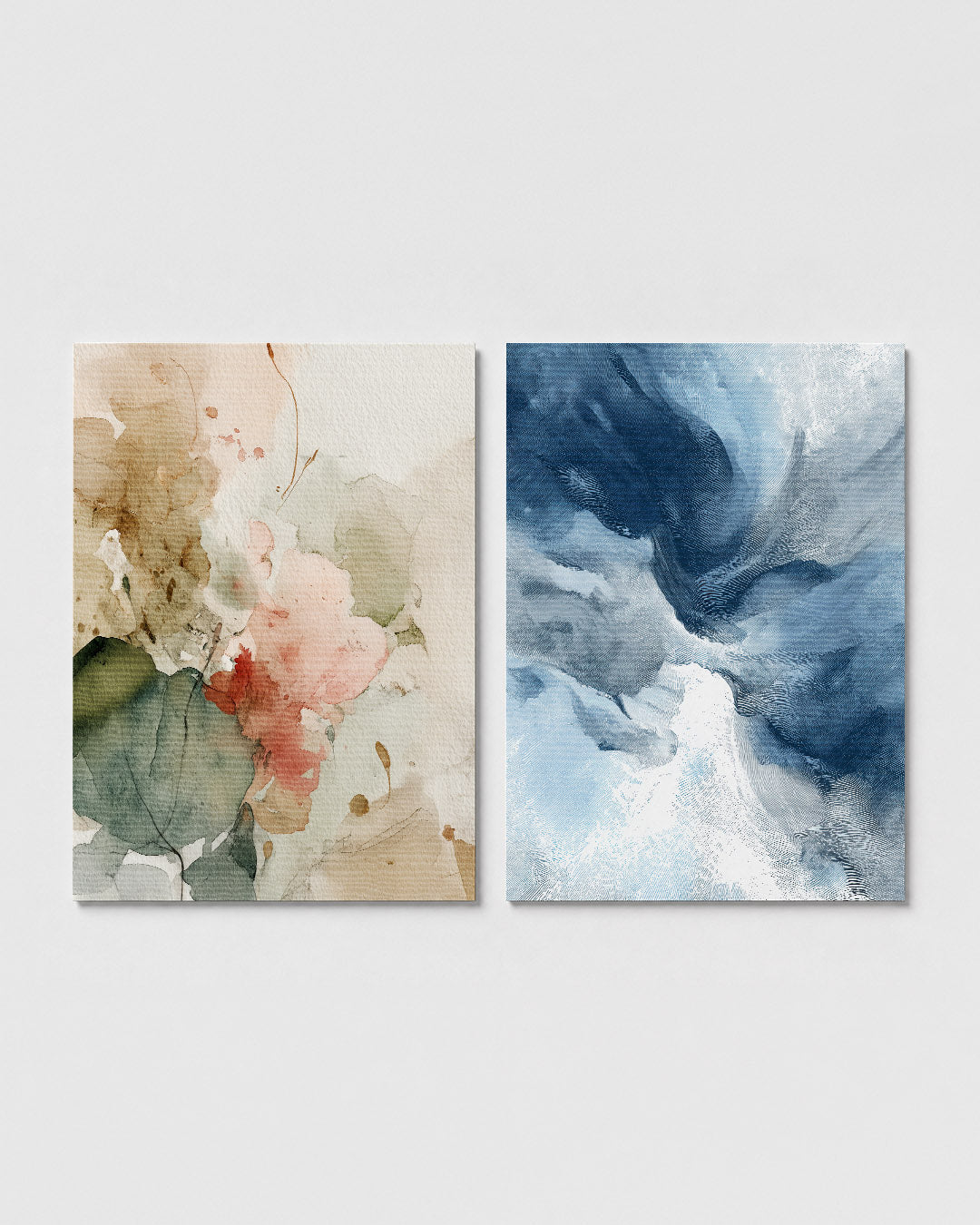 Vloeiende kleuren Posterset