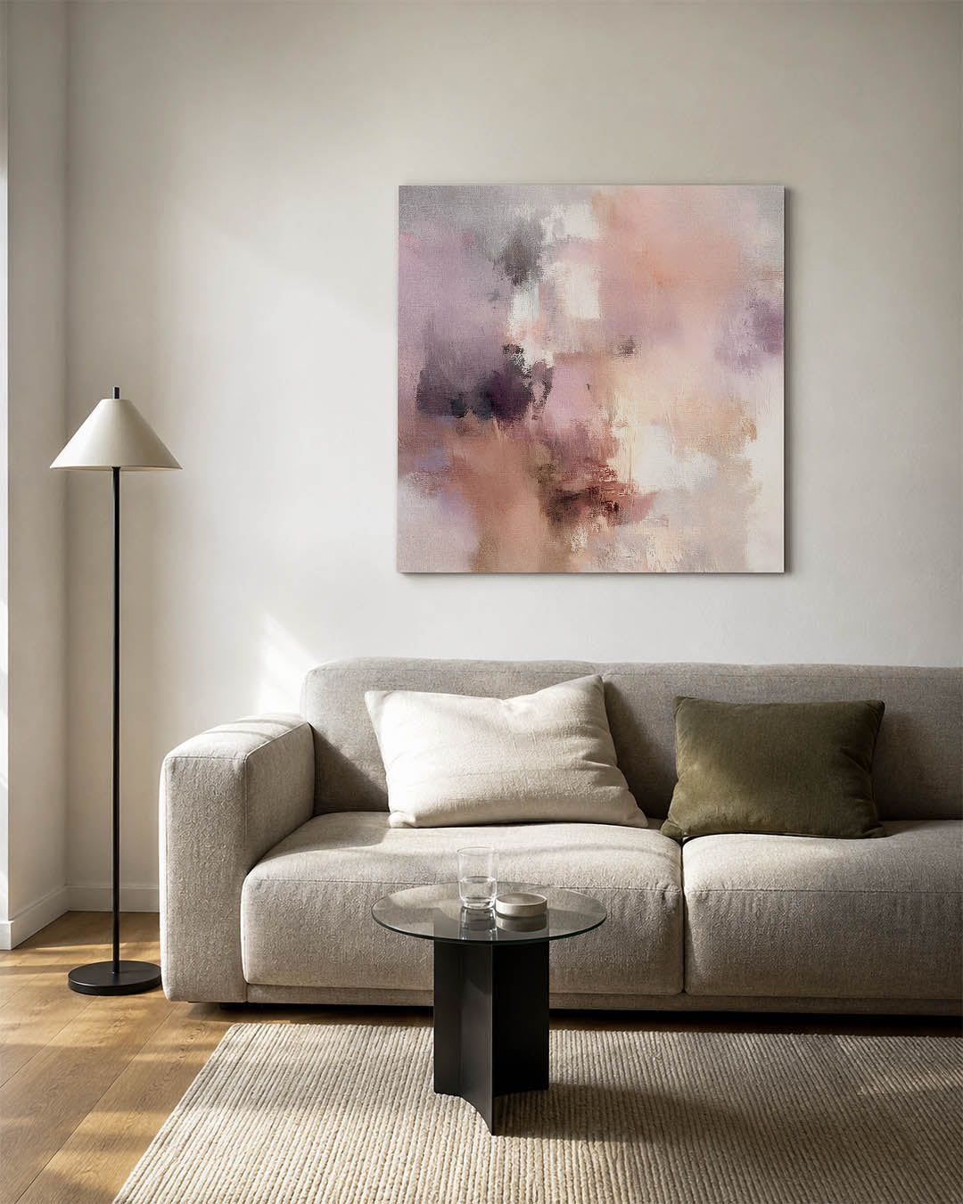 Dromerige kleurenexplosie Kunstwerk