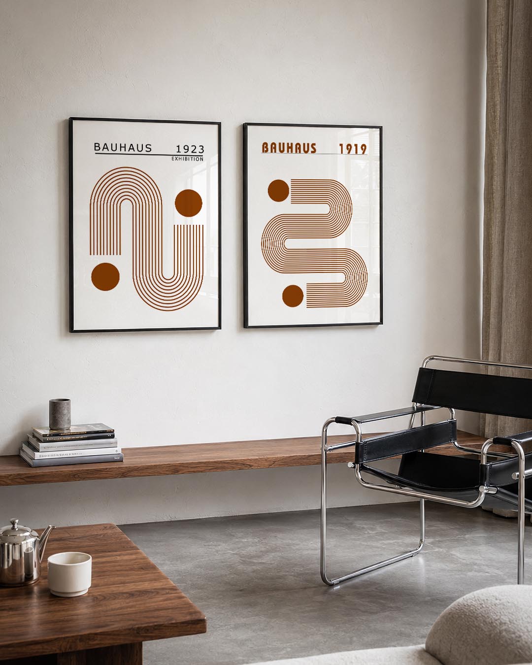 Lijnen en cirkels Postersets