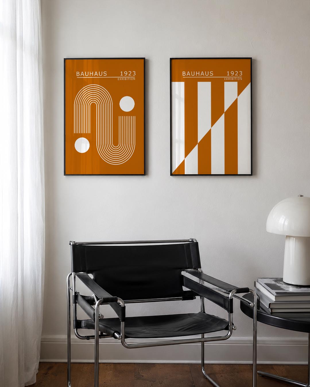 Lijnen en cirkelspel Posterset