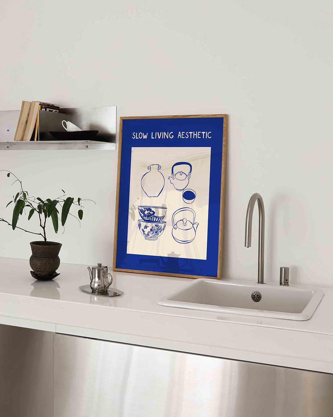 Slow living aesthetic Poster