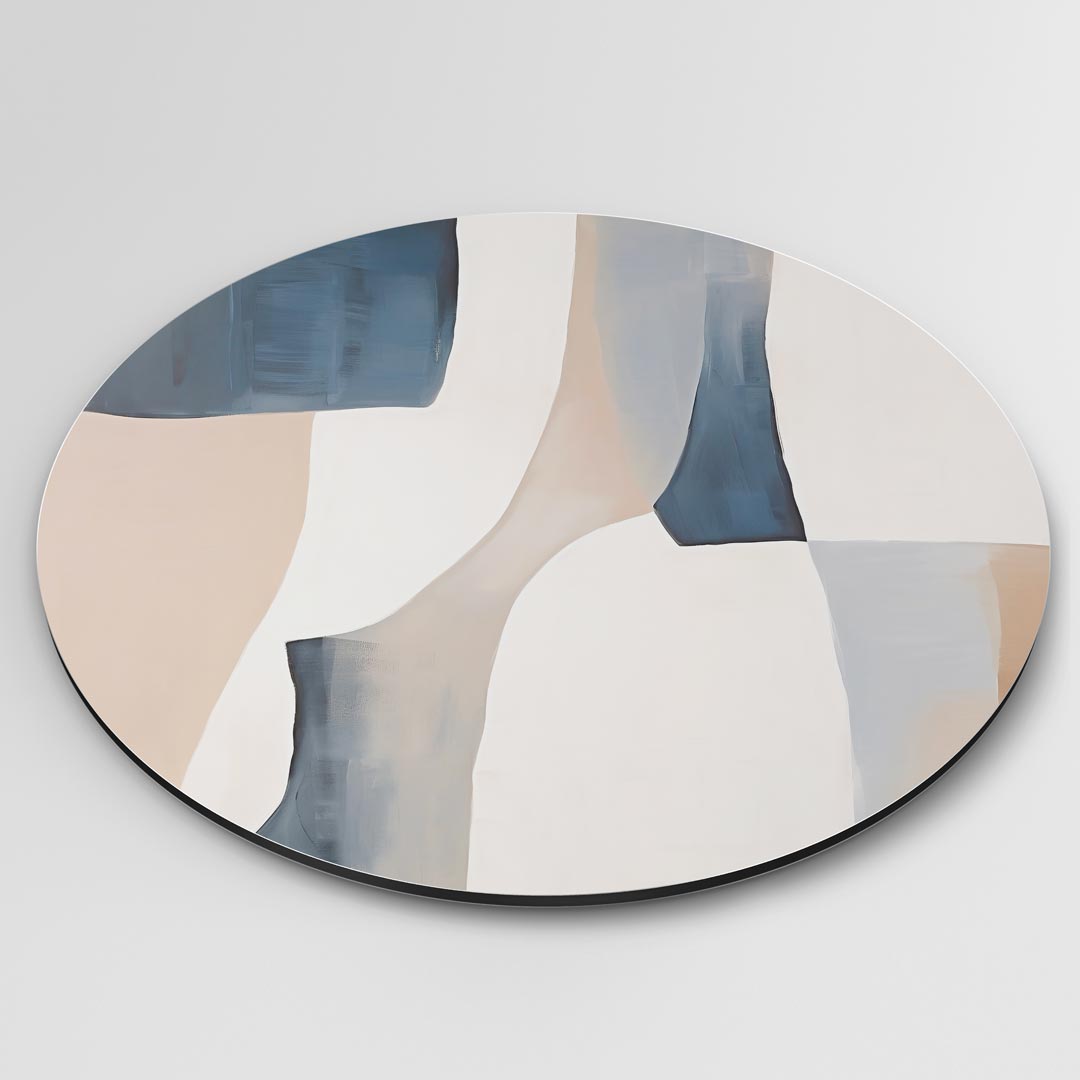 Moderne Abstracte Muurcirkel-WallArtistic