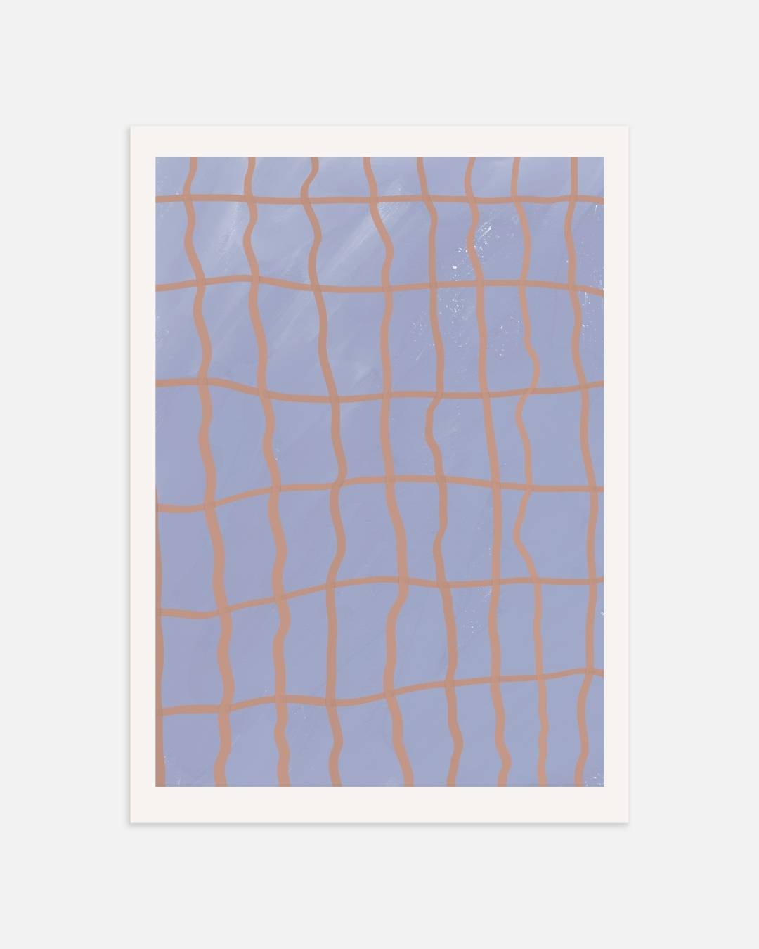 Zacht raster Poster
