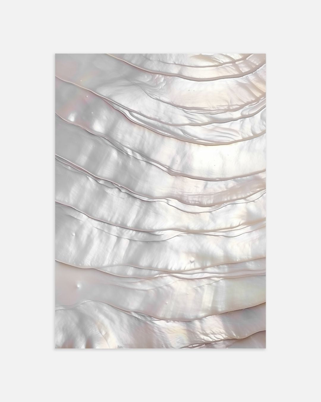 Parelmoer glans Posterset