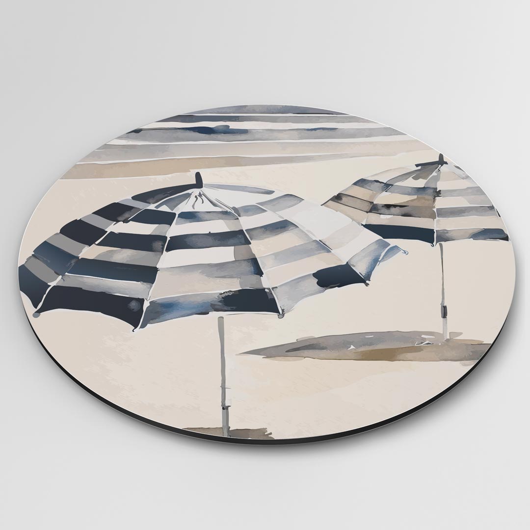 Strandparaplu Muurcirkel-WallArtistic