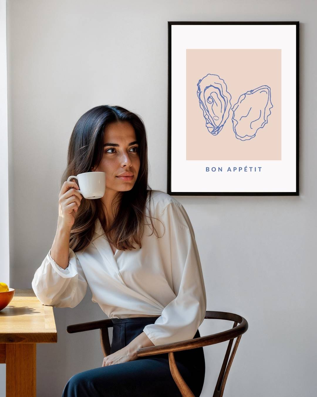 Bon appétit oester Poster