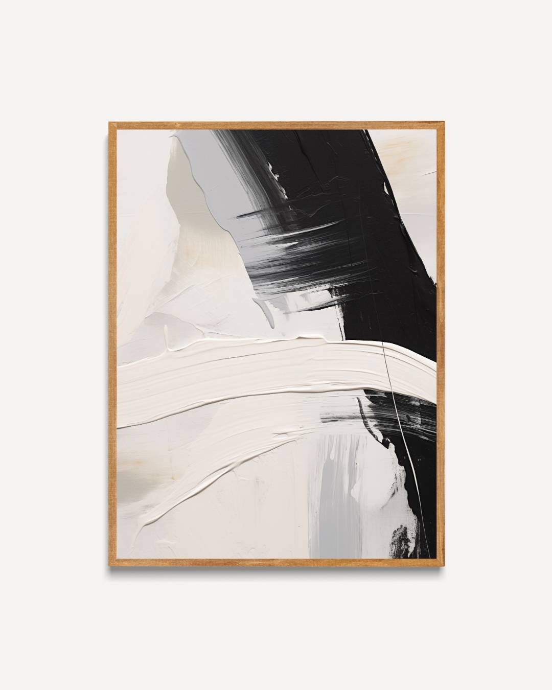Monochrome abstract Poster