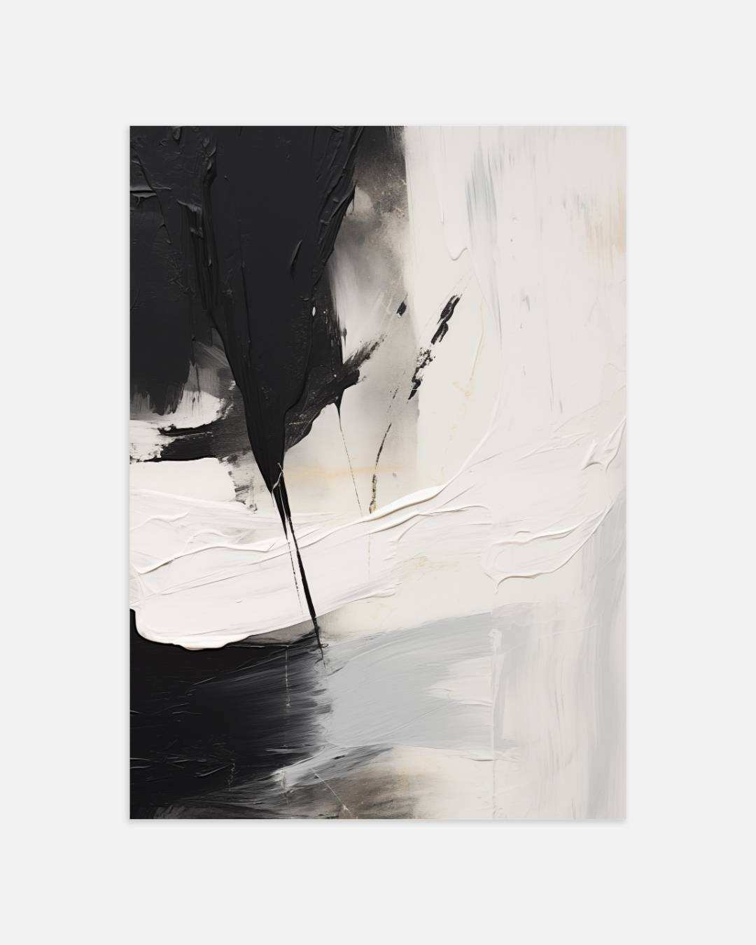 Abstracte kracht Poster