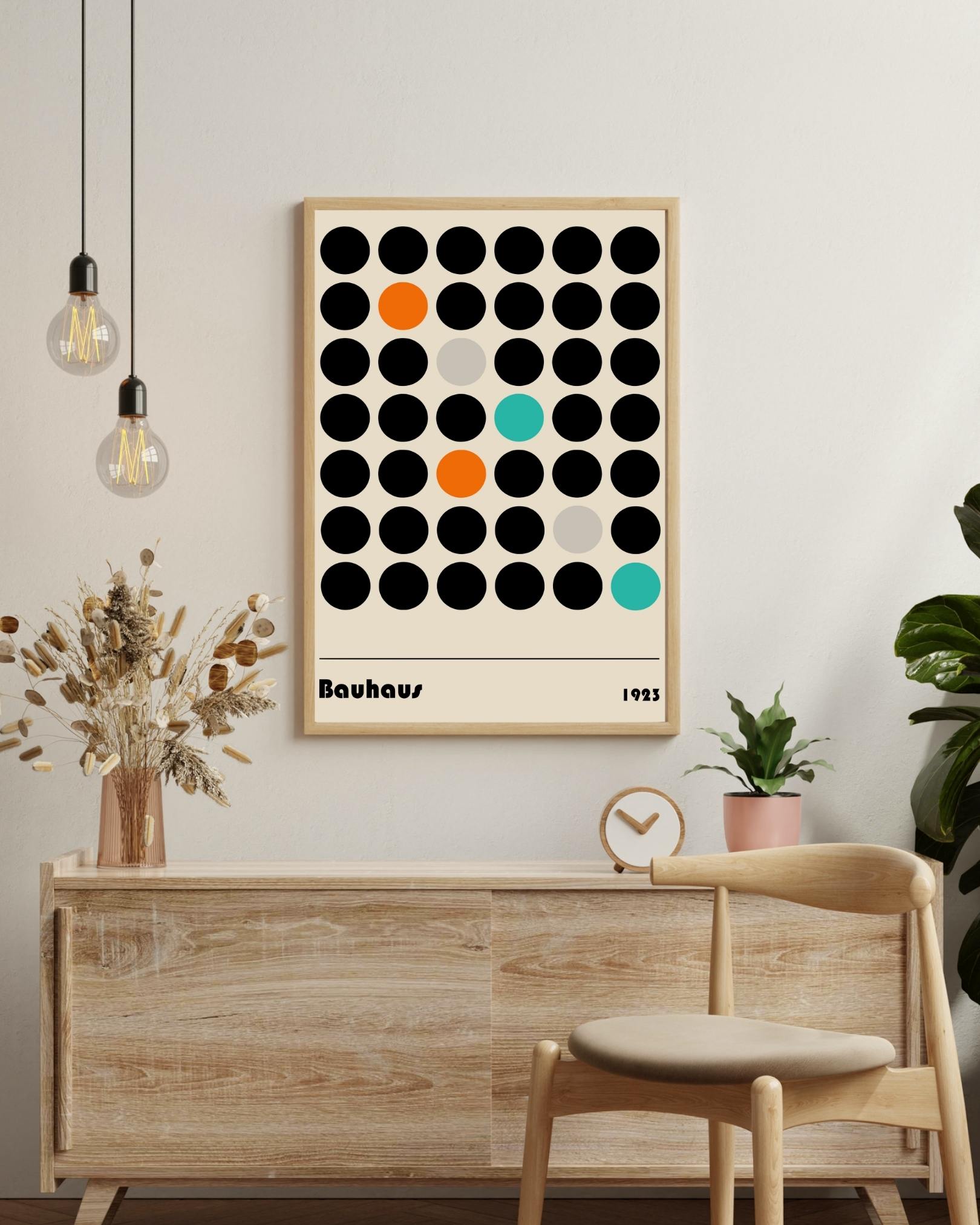 Zwarte stip Poster