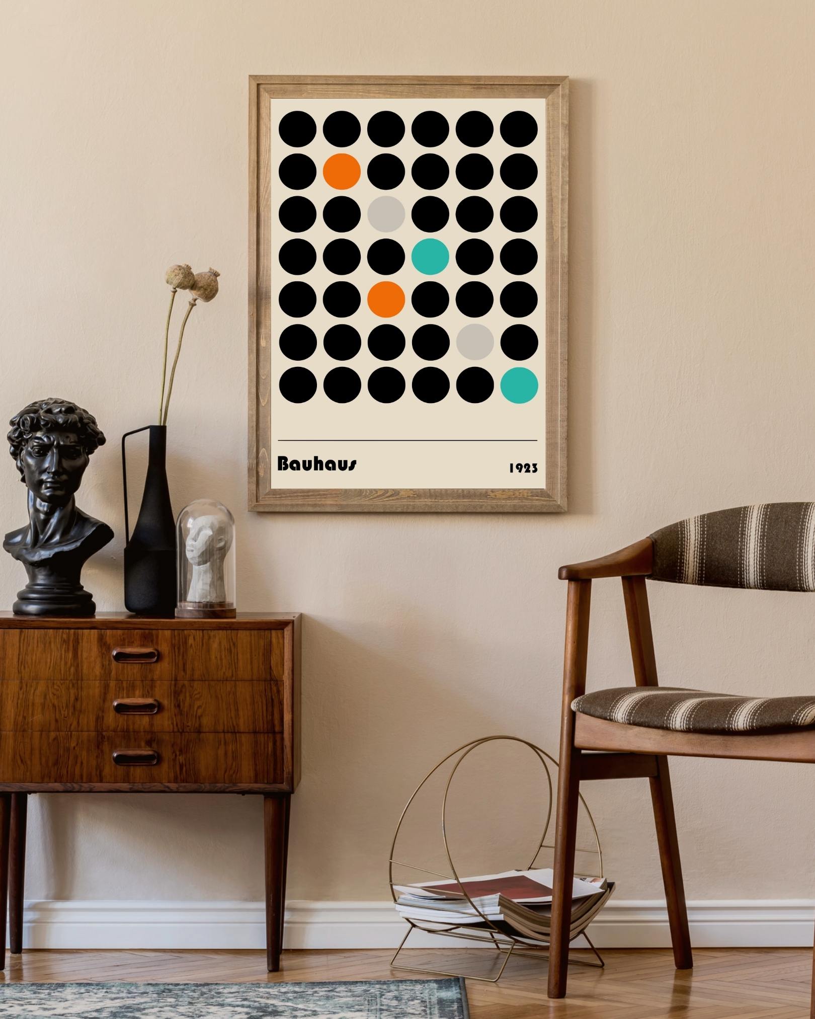 Zwarte stip Poster