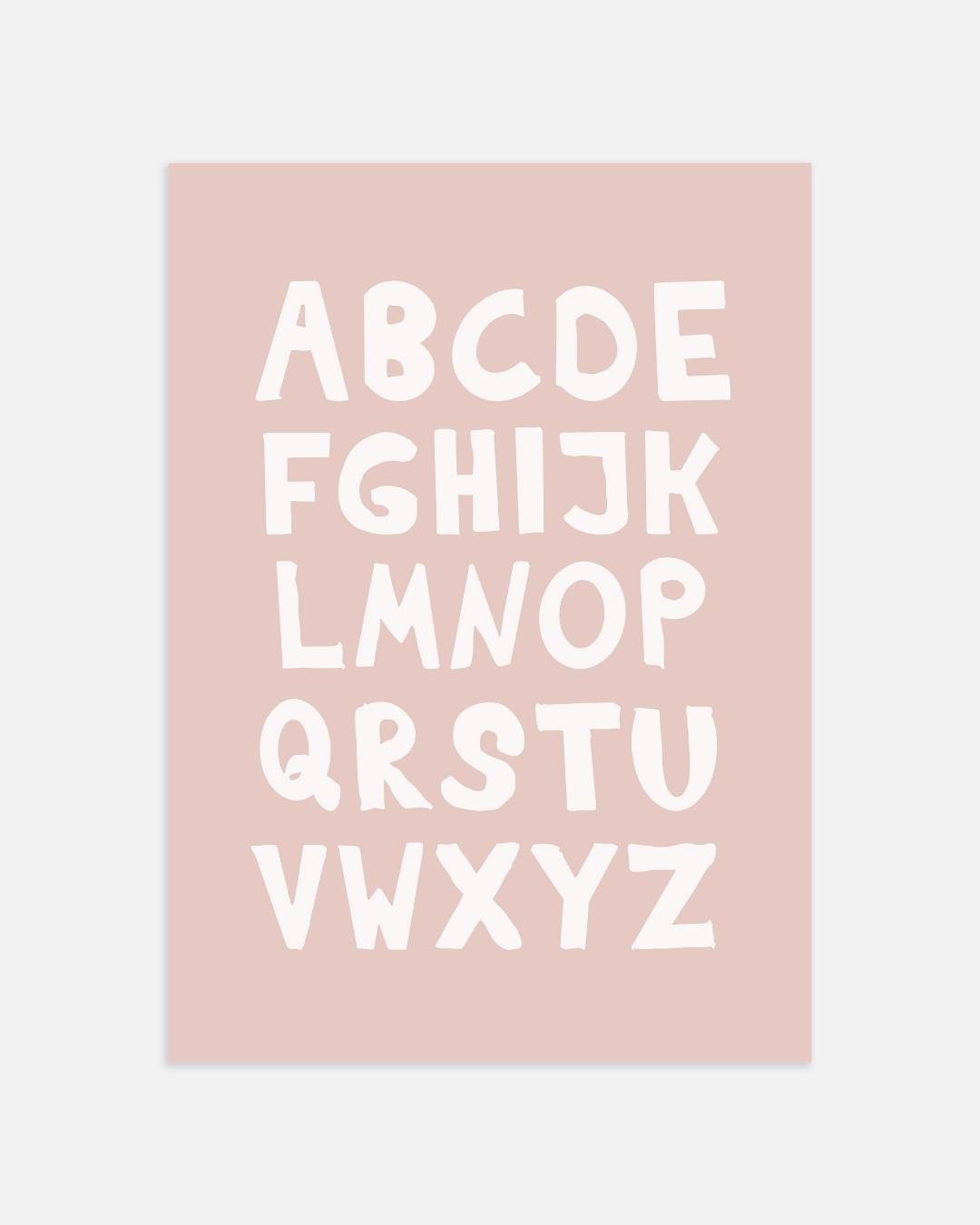 Speelse alfabet Poster