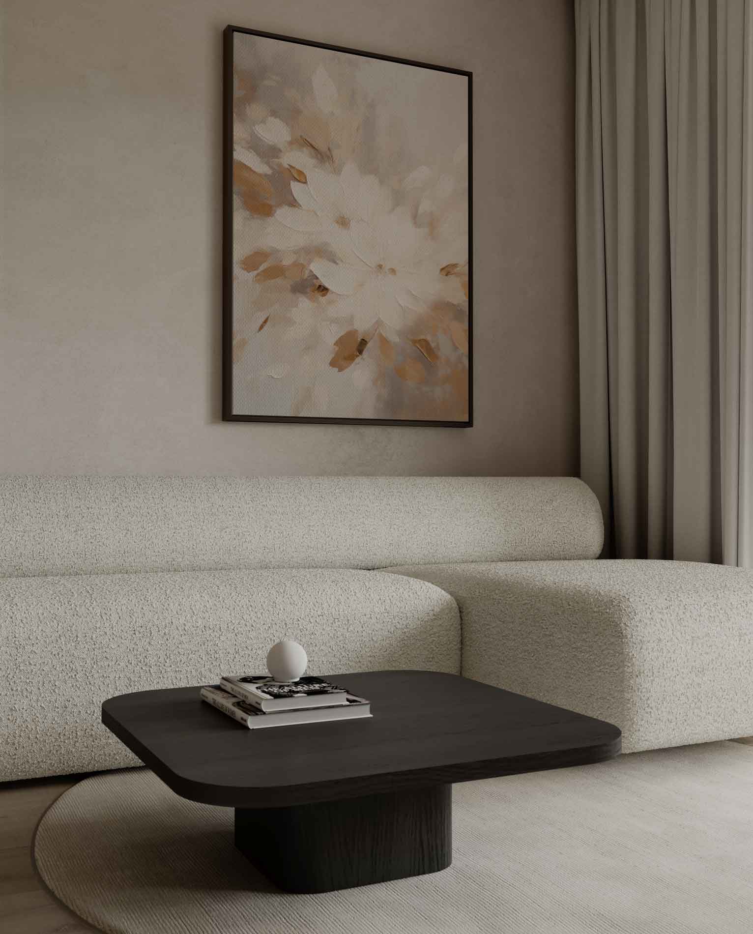 Bloemen in zachte tinten