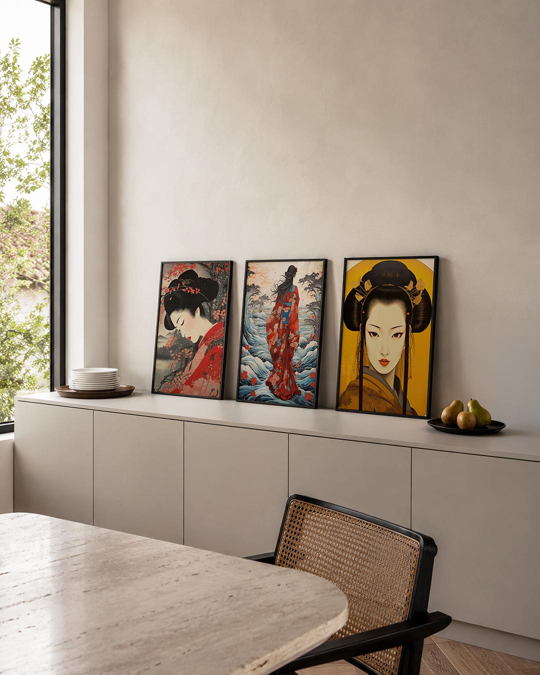 Bloesem en stille schoonheid Posterset