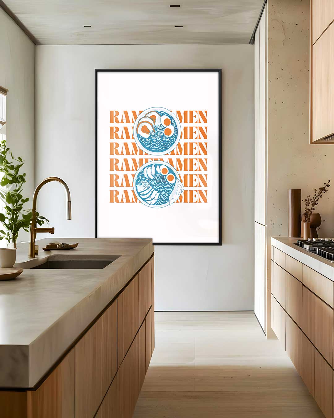 Ramen Delight Poster Kunstwerk-canvas-dibond-plexiglas-wanddecoratie-WallArtistic