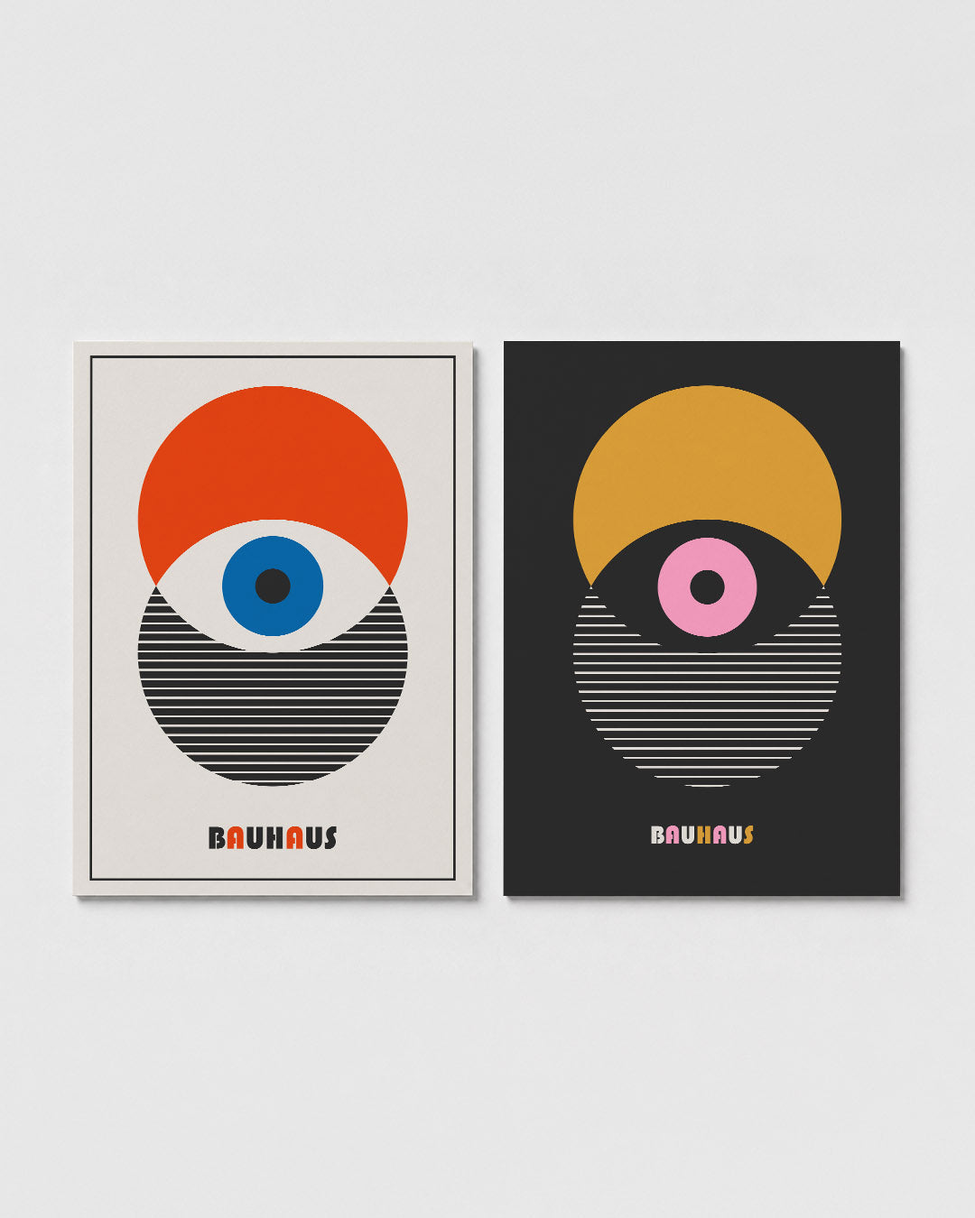 Cirkel en lijnen Posterset
