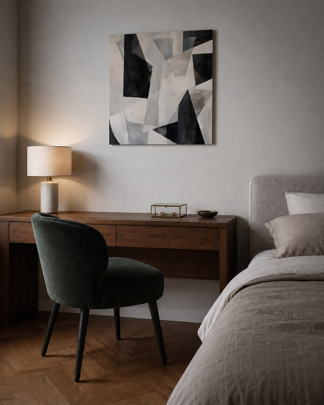 Geometrische vormen Kunstwerk