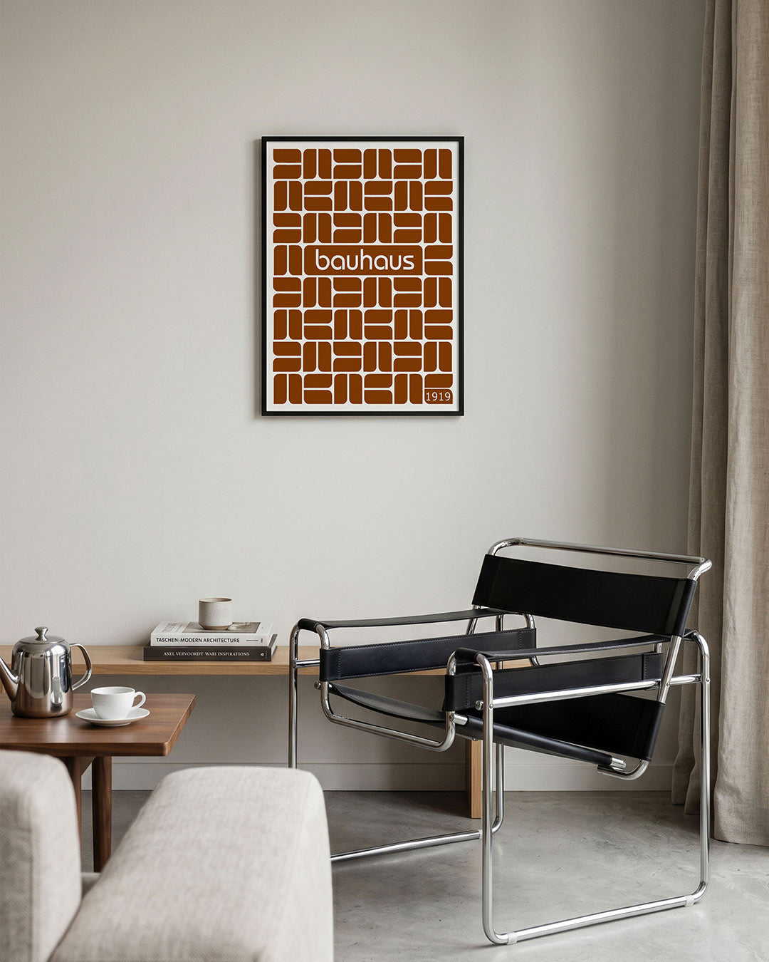 Vormritme en kleur Poster