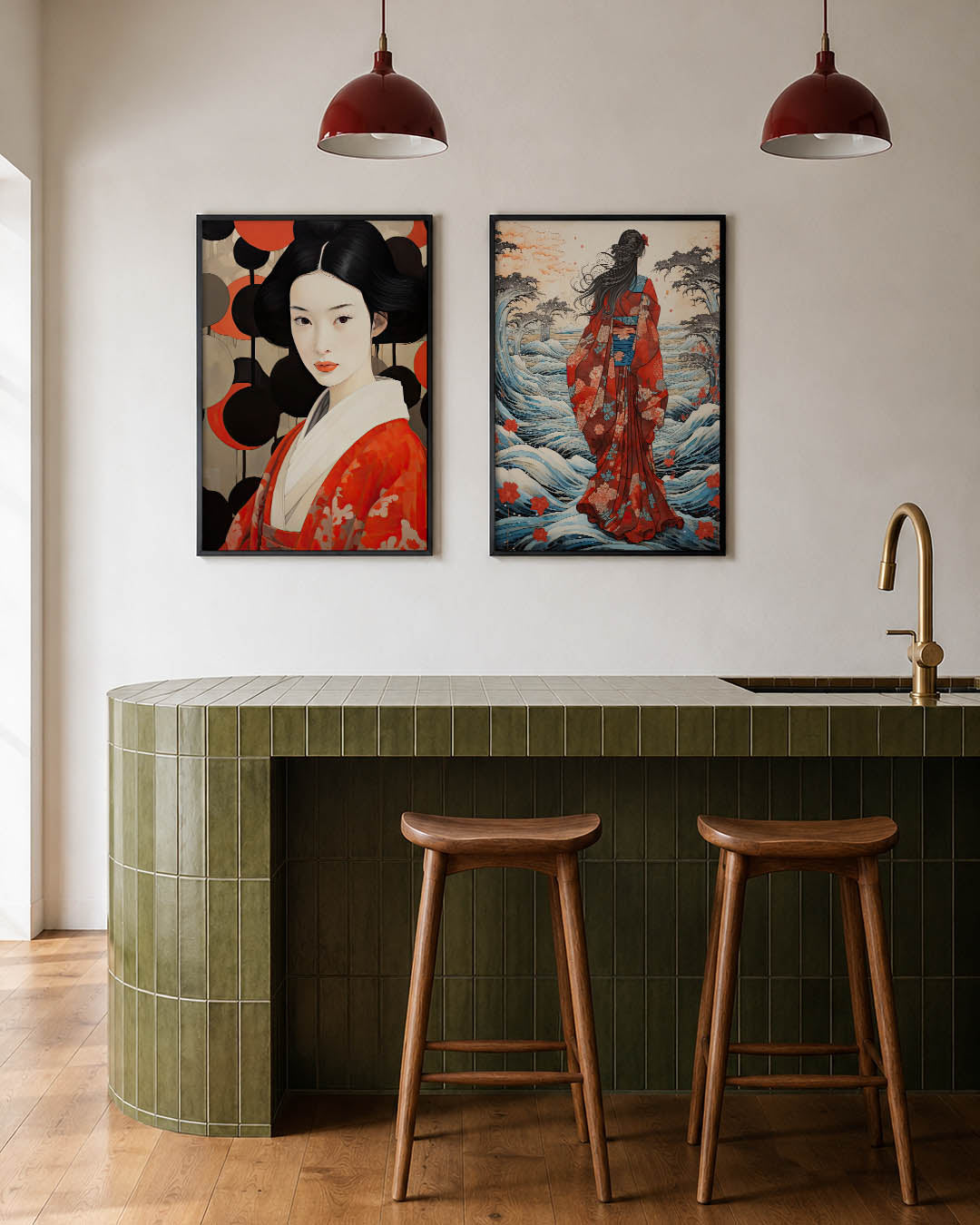 Kleur en vormen Posterset