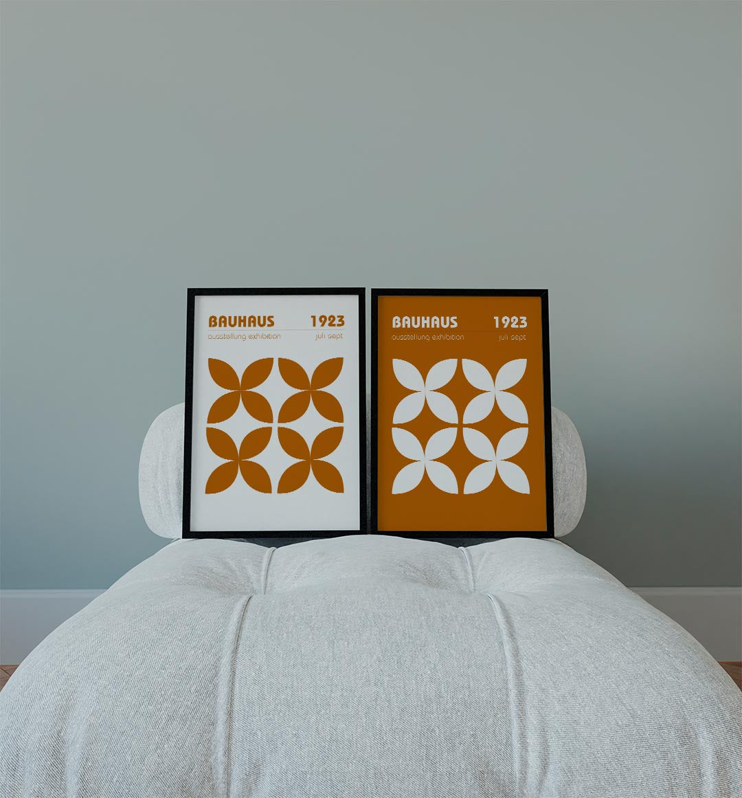 Vorm en kleurenspel Posterset