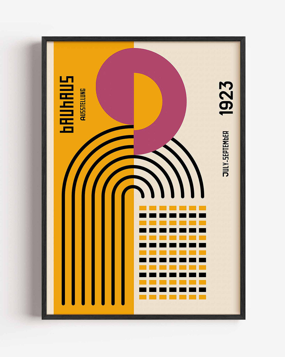 Vormen en vlakkenspel Poster