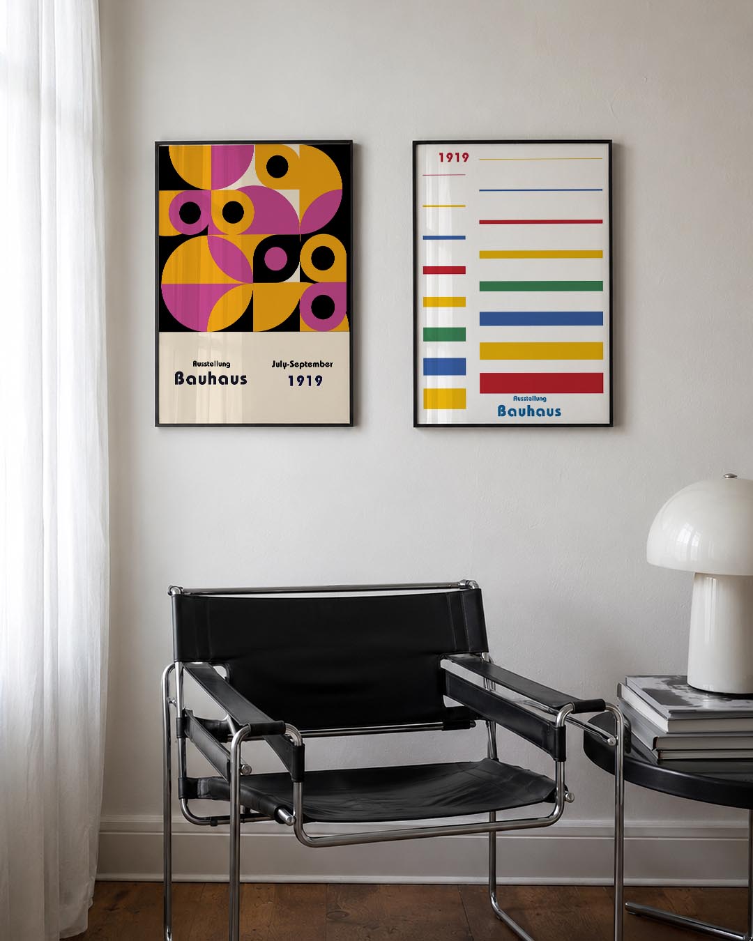 Kleurrijke cirkelpatronen Posterset