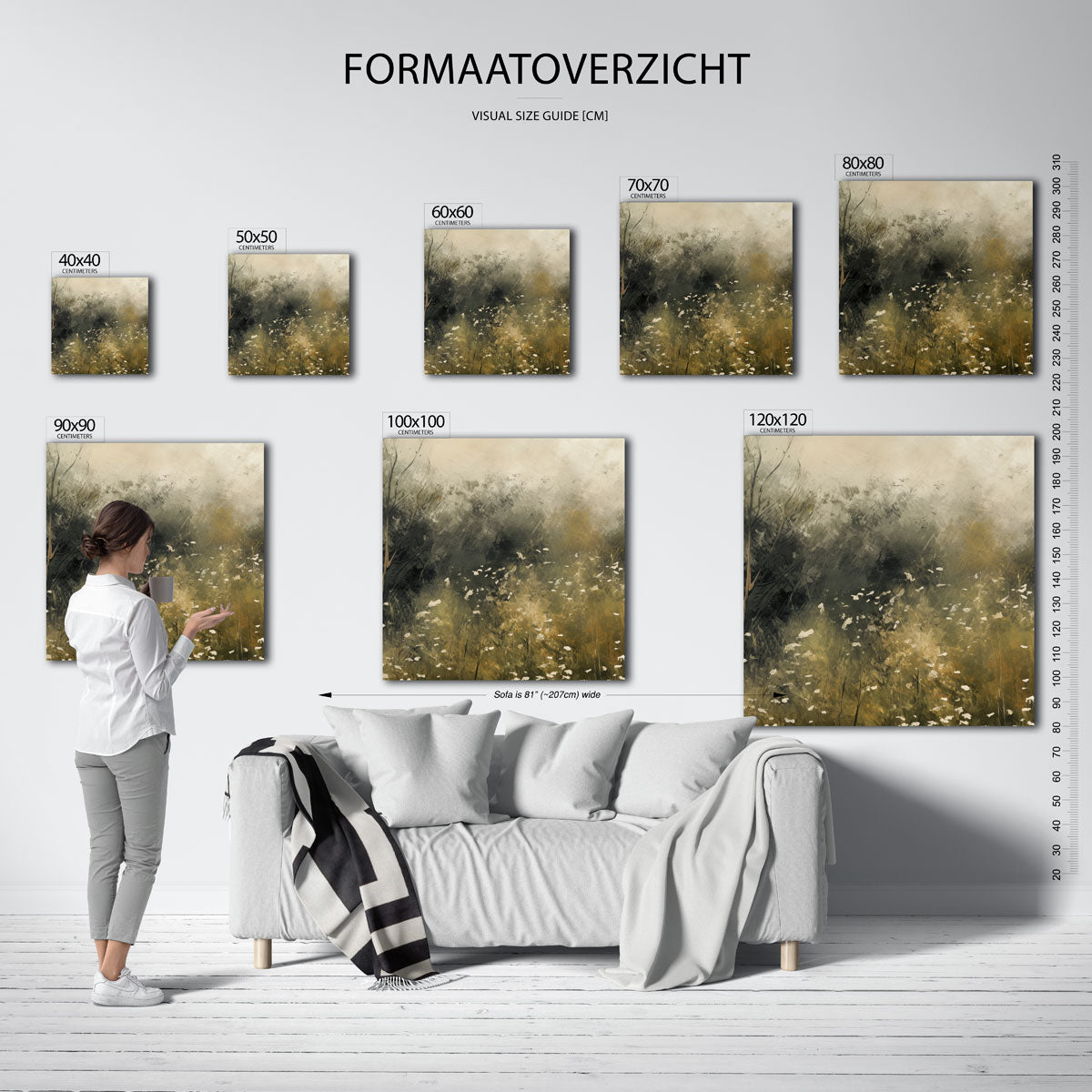 Wilde bloemen Poster