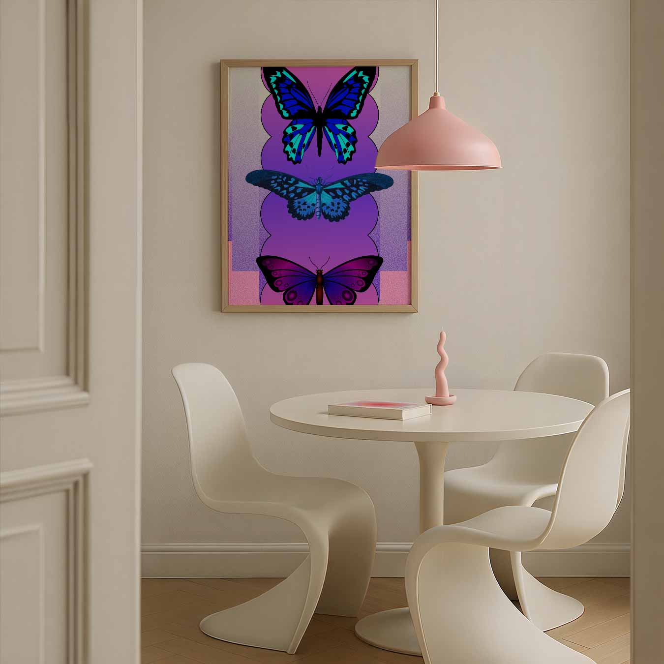 Vlinders in Kleur Poster-WallArtistic