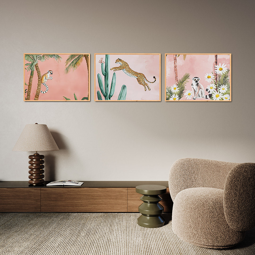 Tropische dierenwereld Posterset