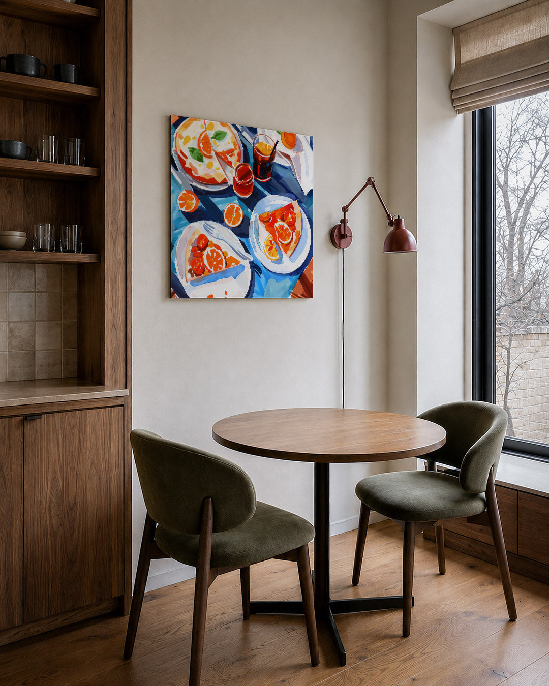 Dynamische eettafel Kunstwerk