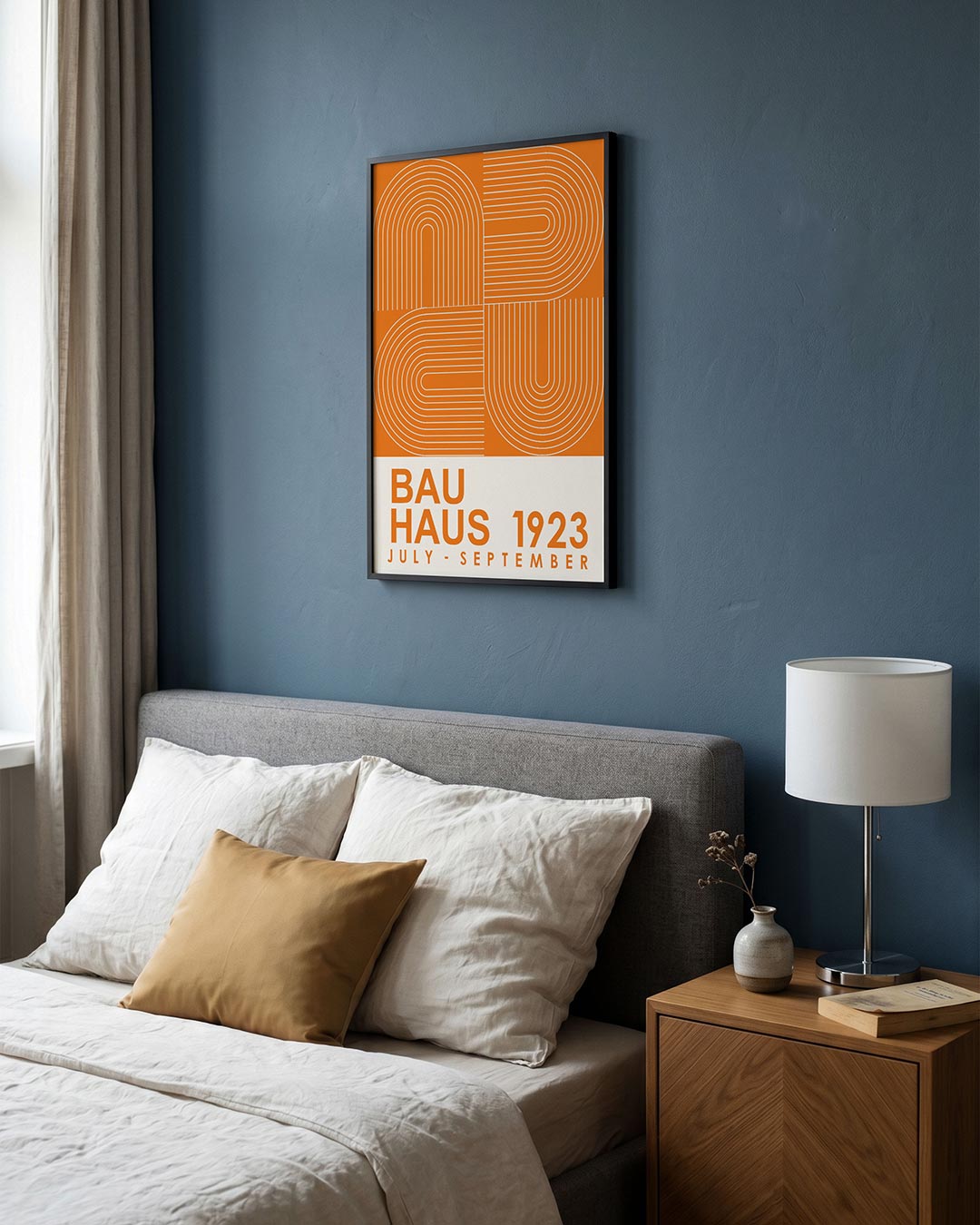 Lijnen en vlakkenspel Poster