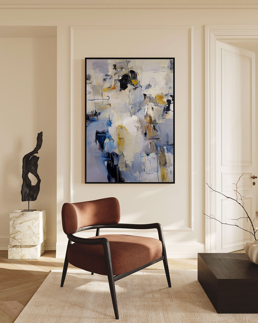 Kleurencompositie Kunstwerk