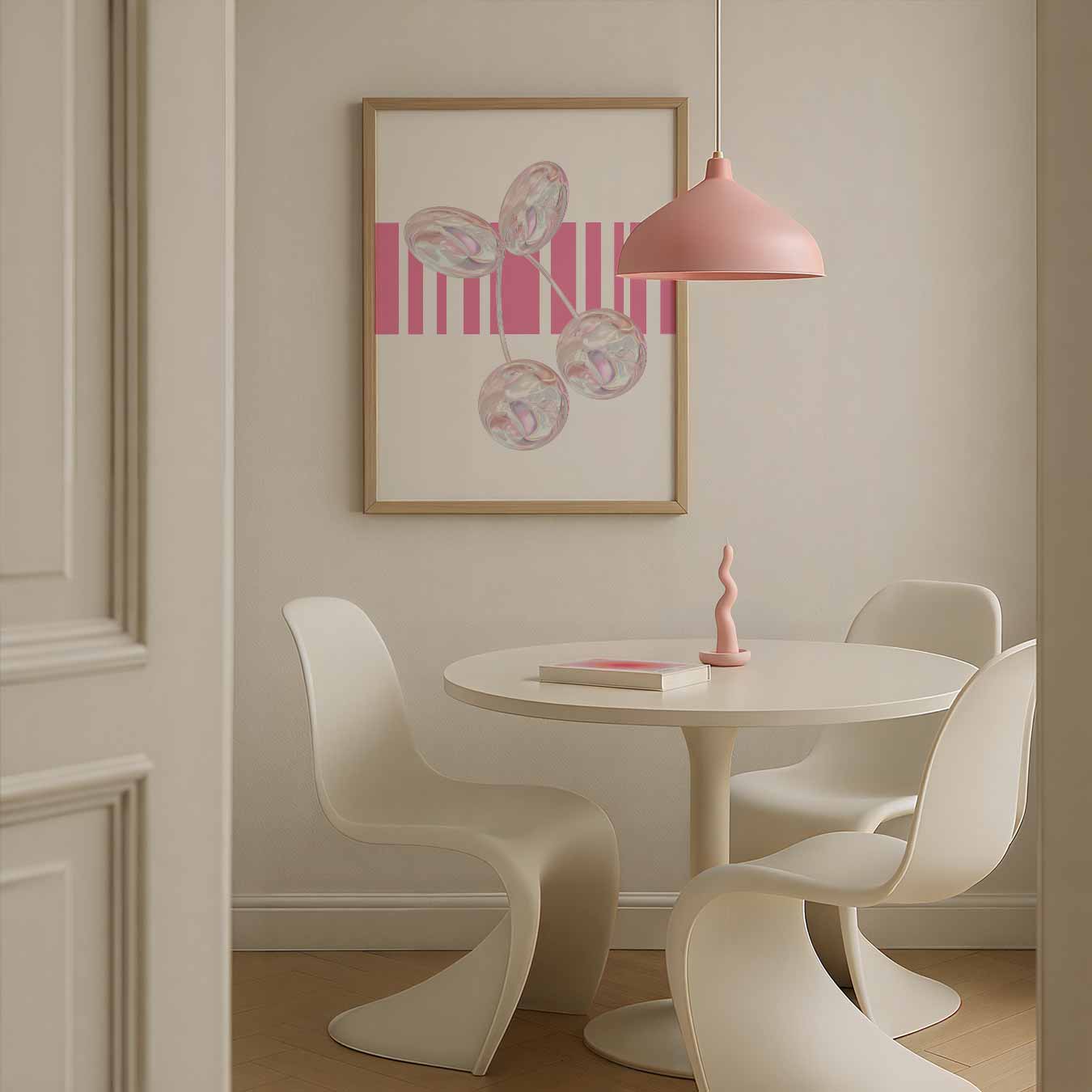Glanzend Kersen Avontuur Poster-WallArtistic