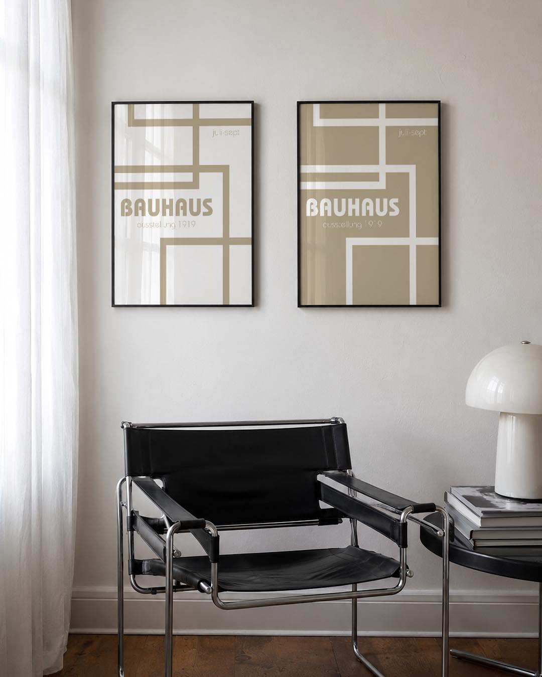 Lijnen en vlakken Posterset