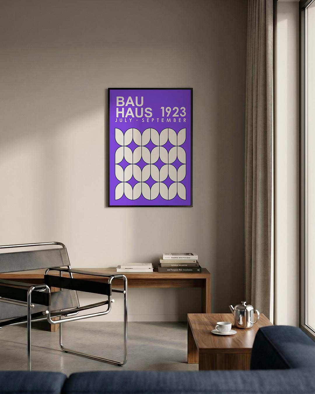 Vormritme en kleur Poster
