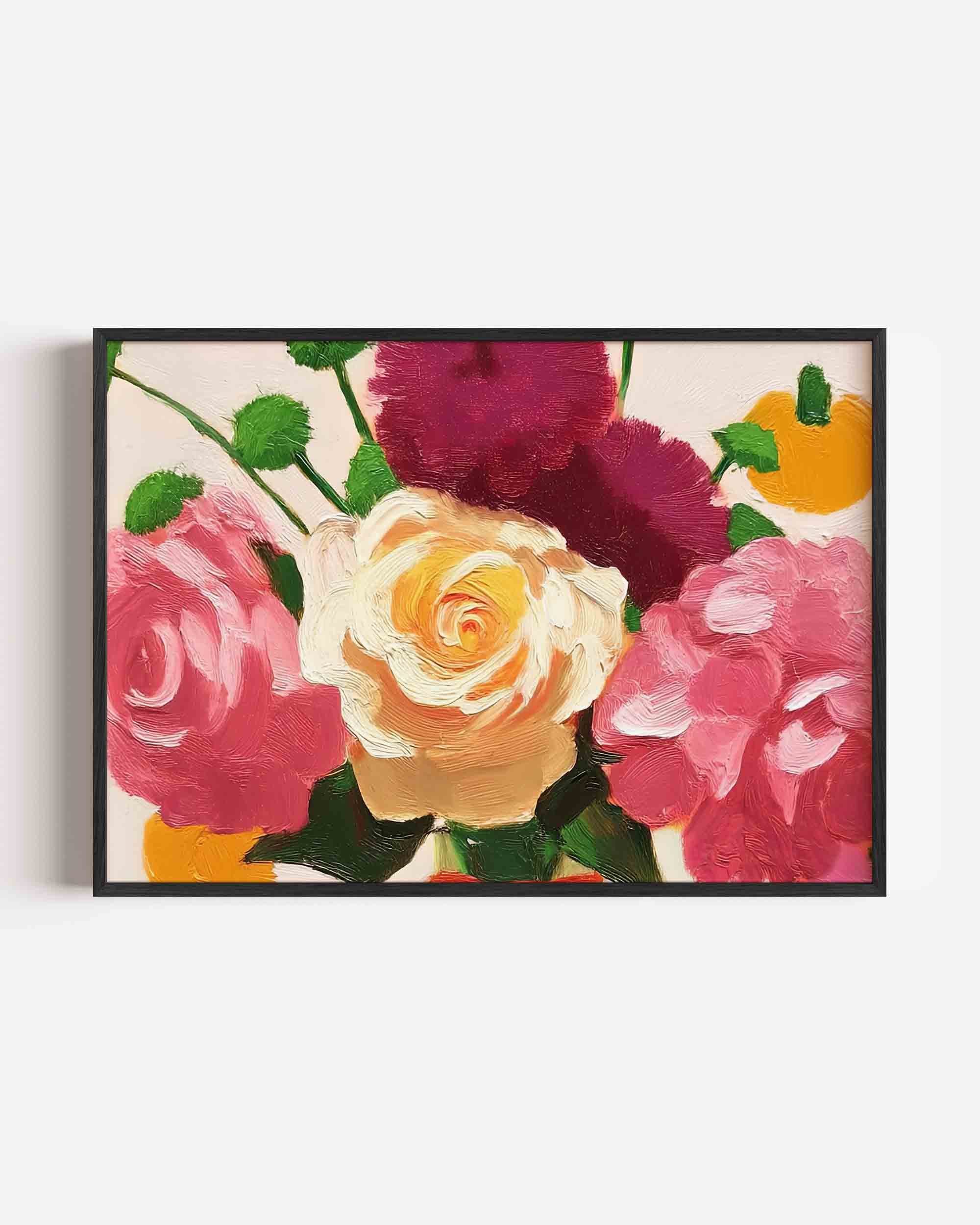 Bloemen in volle bloei Poster